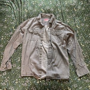 SOLD Wrangler Button Up Shirt